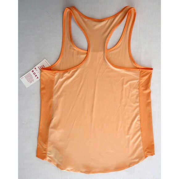 Roxy ERJKT04114 Women's Sz XL Peach Fuzz Pure Pursuit Mesh Tank Top - Picture 2 of 11